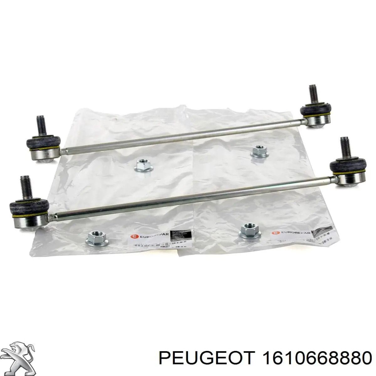 1610668880 Peugeot/Citroen Гайка передньої стійки стабілізатора