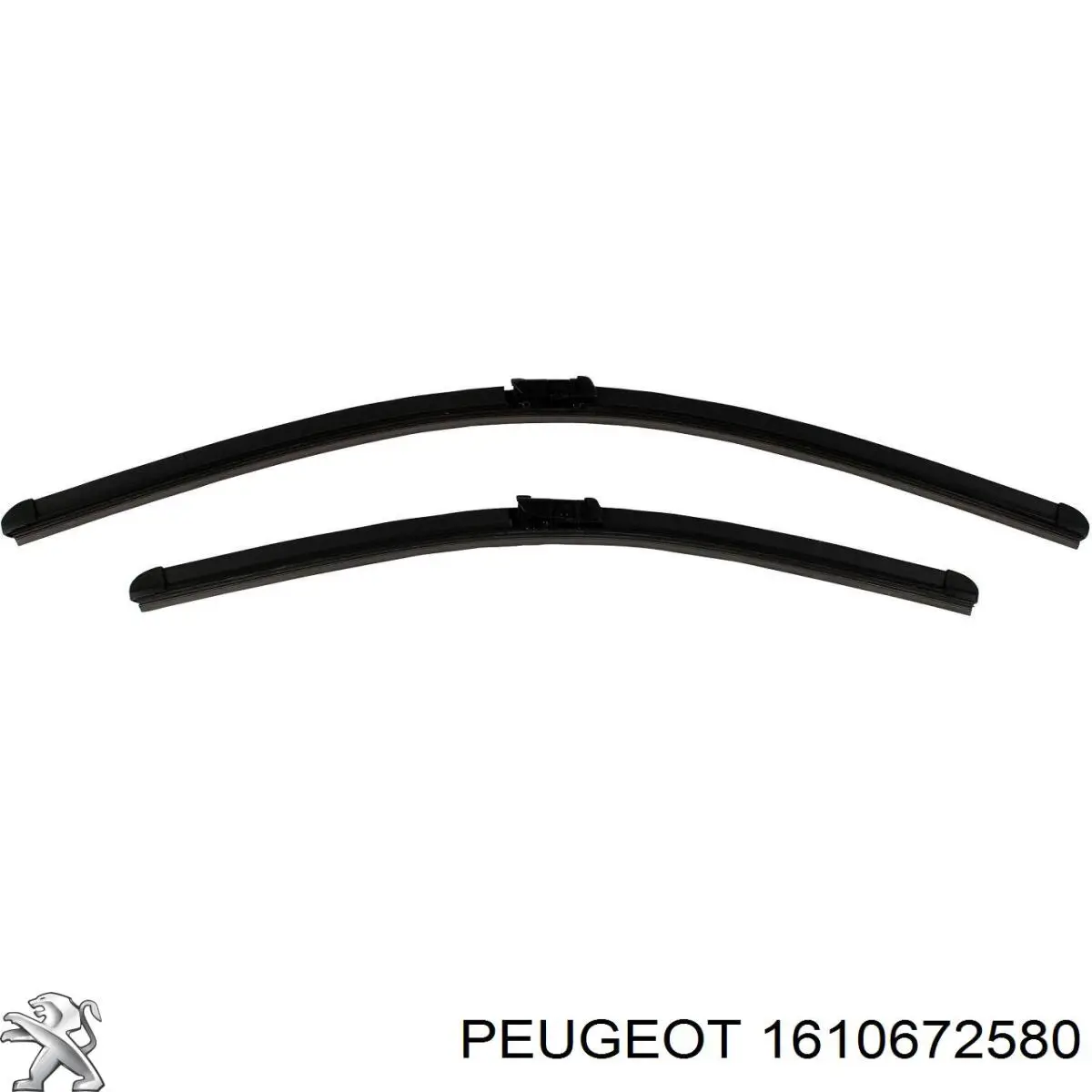 Щітка-двірник лобового скла, комплект з 2-х шт. Peugeot/Citroen 1610672580 ціна, від 10.53 USD