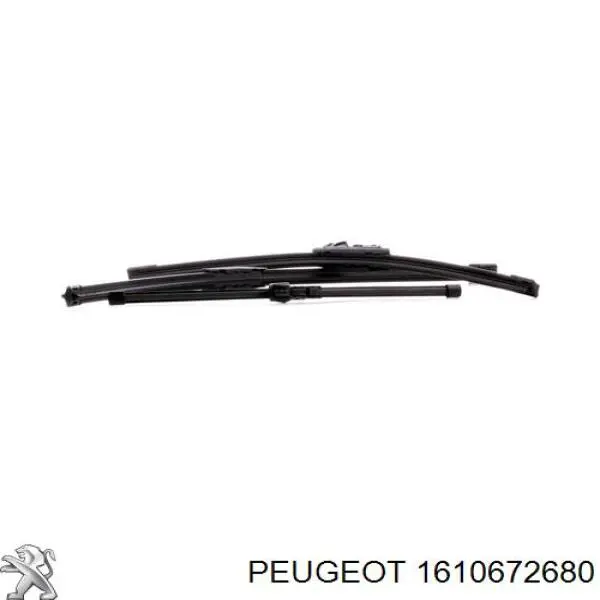 Щітка-двірник лобового скла, комплект з 2-х шт. Peugeot/Citroen 1610672680 ціна, від 35.24 USD