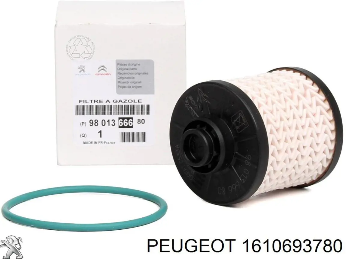 Купити 1610693780 Peugeot/Citroen Фільтр очищення масла відцентровий