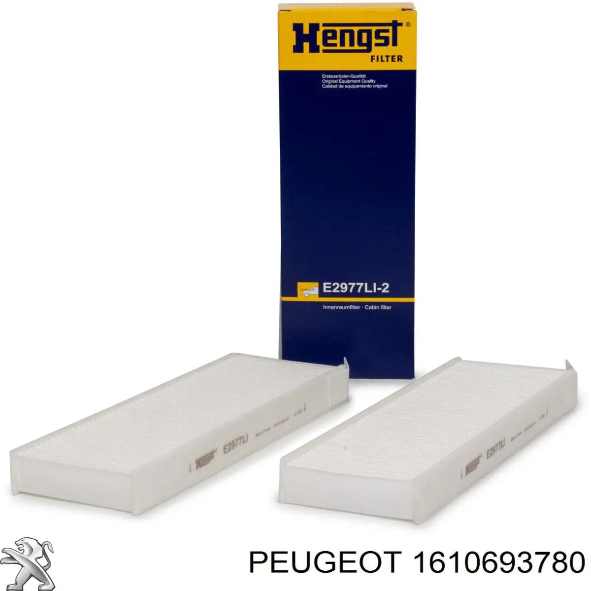 Масляний фільтр 1610693780 Peugeot/Citroen