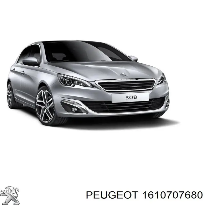 Дзеркальний елемент лівого дзеркала заднього виду Peugeot/Citroen 1610707680 ціна, від 17.02 USD