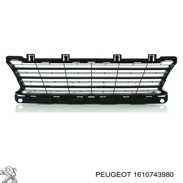 Купити 1610743980 Peugeot/Citroen Решітка переднього бампера, центральна