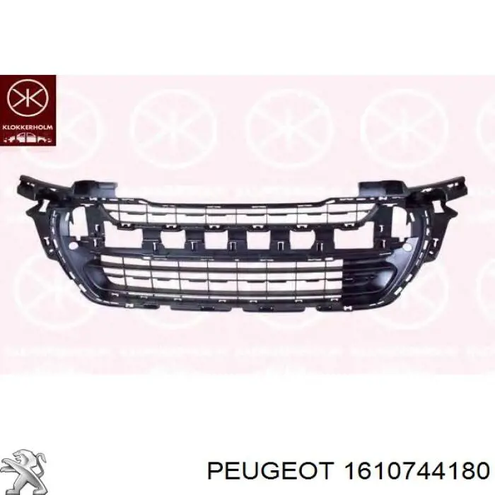 Решітка переднього бампера, ліва Peugeot/Citroen 1610744180 ціна, від 15.30 USD