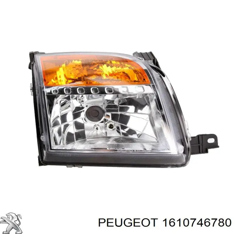 Абсорбер (наповнювач) бампера переднього 1610746780 Peugeot/Citroen