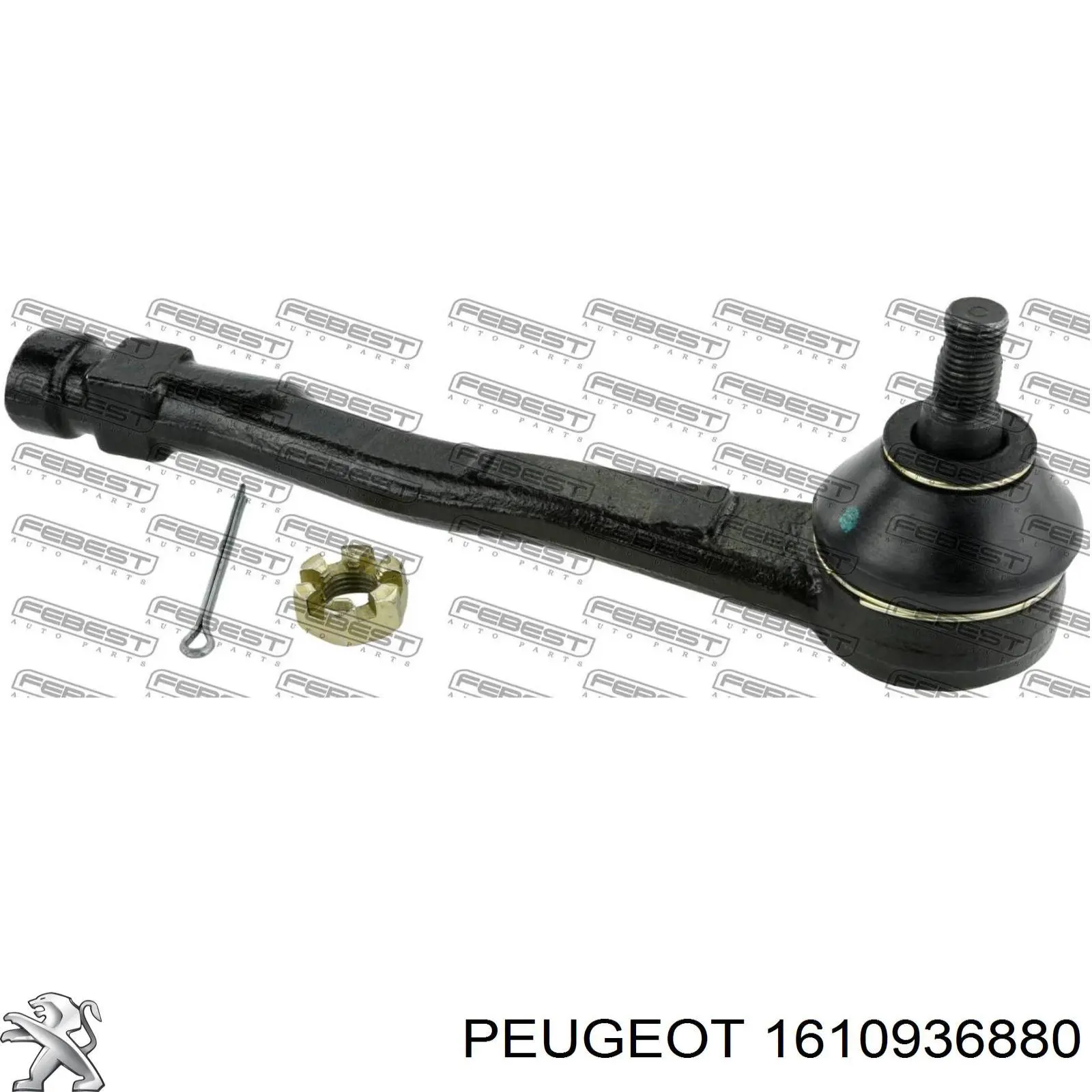 Наконечник рульовий Peugeot/Citroen 1610936880 ціна, від 14.38 USD