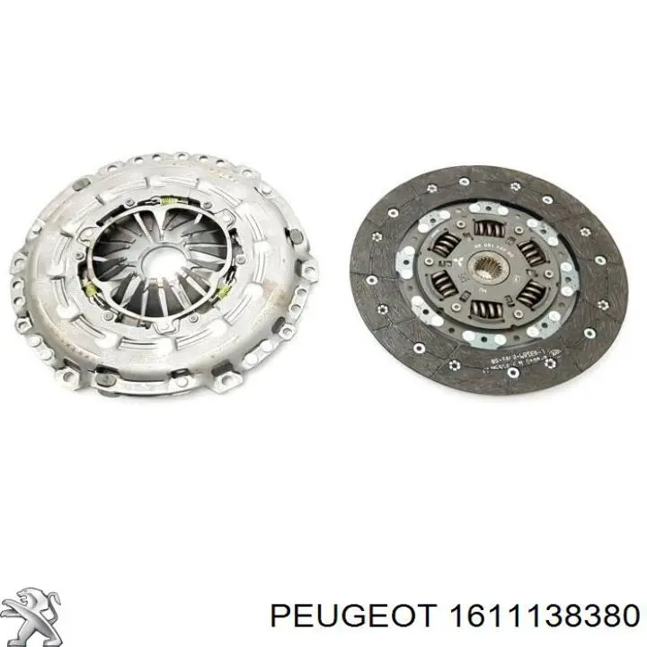 Комплект зчеплення (3 частини) Peugeot/Citroen 1611138380 ціна, від 227.44 USD