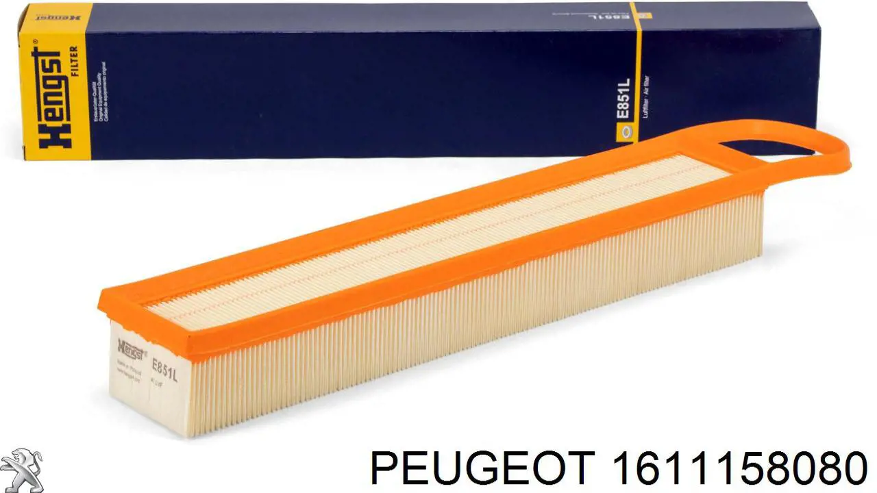 Елемент повітряного фільтра Peugeot/Citroen 1611158080 ціна, від 7.05 USD