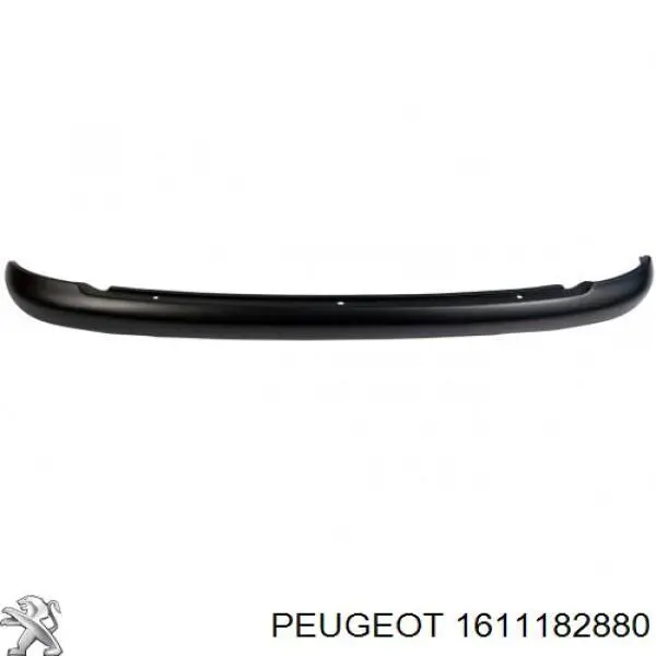 Купити 1611182880 Peugeot/Citroen Накладка бампера переднього, центральна