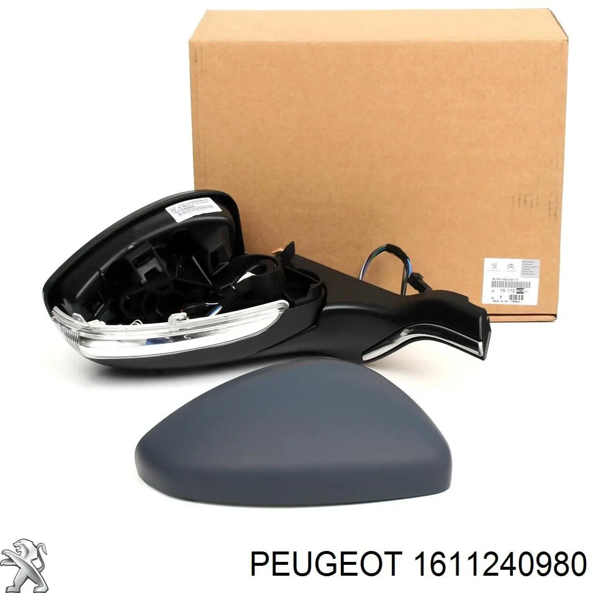 Праве бічне дзеркало Peugeot/Citroen 1611240980 ціна, від 107.40 USD