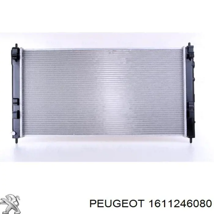 1611246080 Peugeot/Citroen Радіатор охолодження двигуна