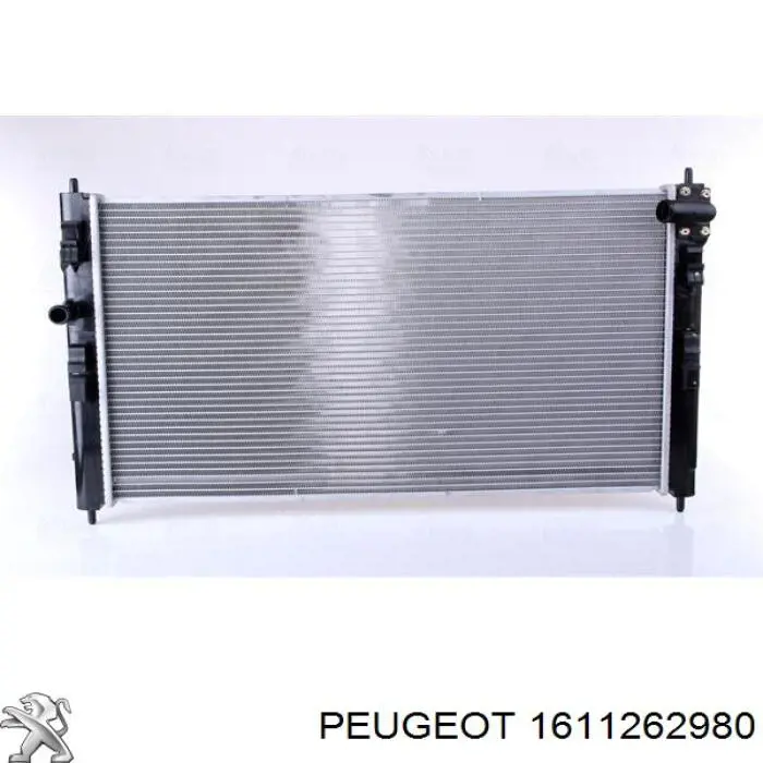 1611262980 Peugeot/Citroen Радіатор охолодження двигуна