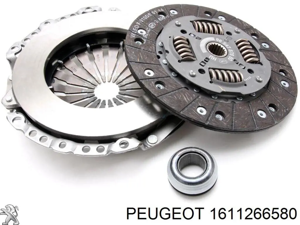 1611266580 Peugeot/Citroen комплект зчеплення (3 частини)