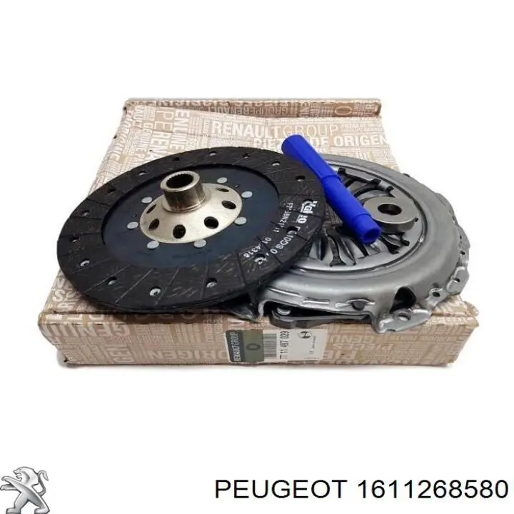 Купити 1611268580 Peugeot/Citroen Комплект зчеплення (диск, корзина, підшипник)