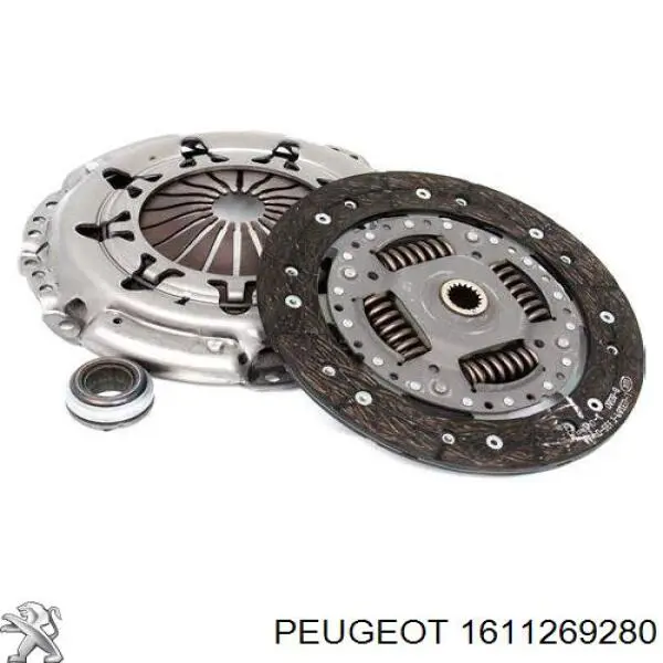 1611269280 Peugeot/Citroen комплект зчеплення (3 частини)