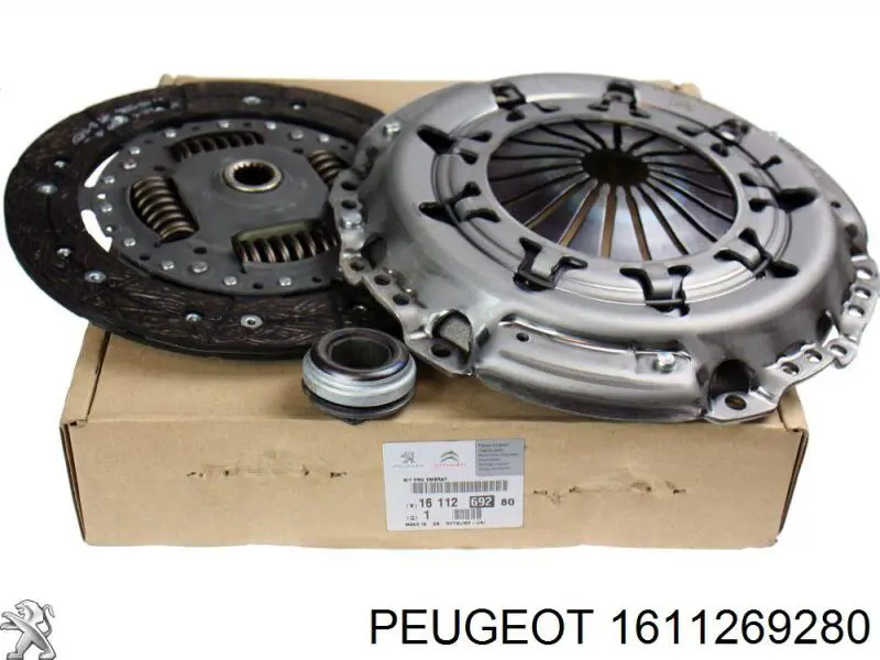 Купити 1611269280 Peugeot/Citroen Комплект зчеплення (диск, корзина, підшипник)