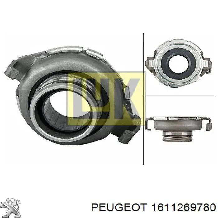 1611269780 Peugeot/Citroen підшипник вижимний зчеплення