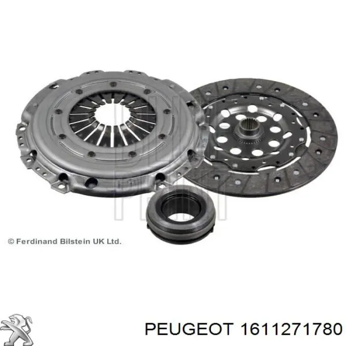 1611271780 Peugeot/Citroen комплект зчеплення (3 частини)