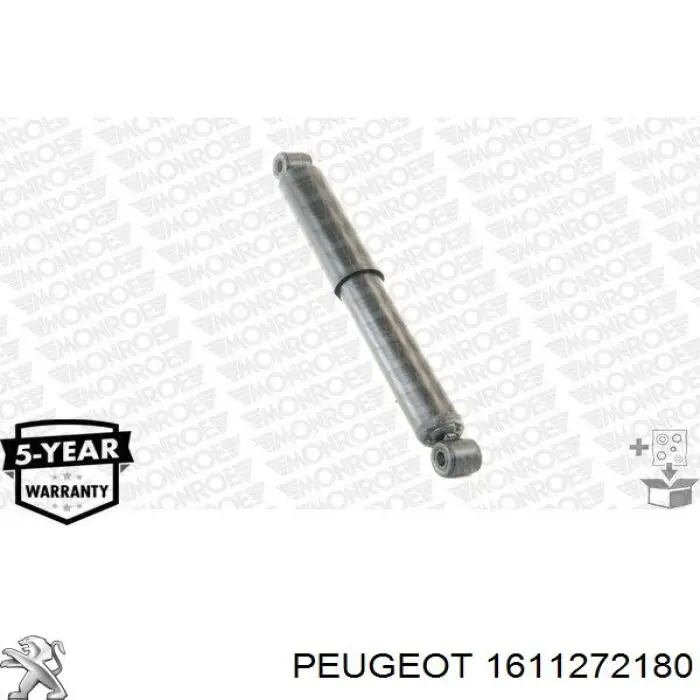Купити 1611272180 Peugeot/Citroen Стійка амортизатора задня