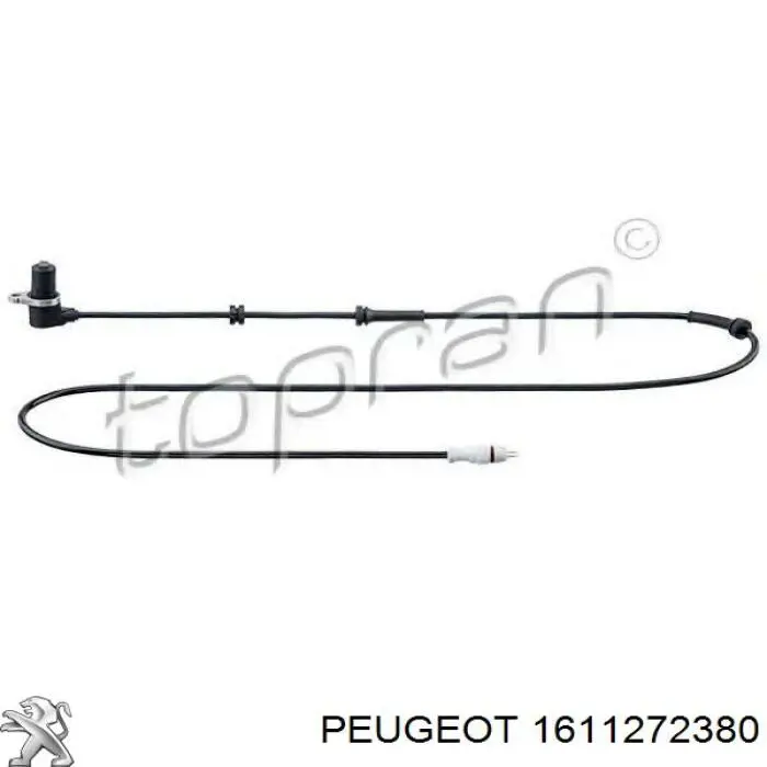 Купити 1611272380 Peugeot/Citroen Датчик АБС (ABS) передній
