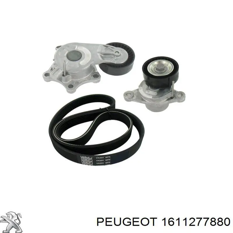 Купити 1611277880 Peugeot/Citroen Ремінь приводний, агрегатів, комплект