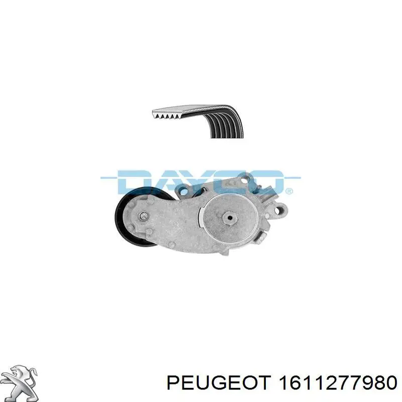 Ремінь приводний, агрегатів, комплект 1611277980 Peugeot/Citroen