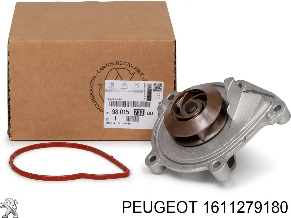 1611279180 Peugeot/Citroen Ремінь приводний, агрегатів, комплект
