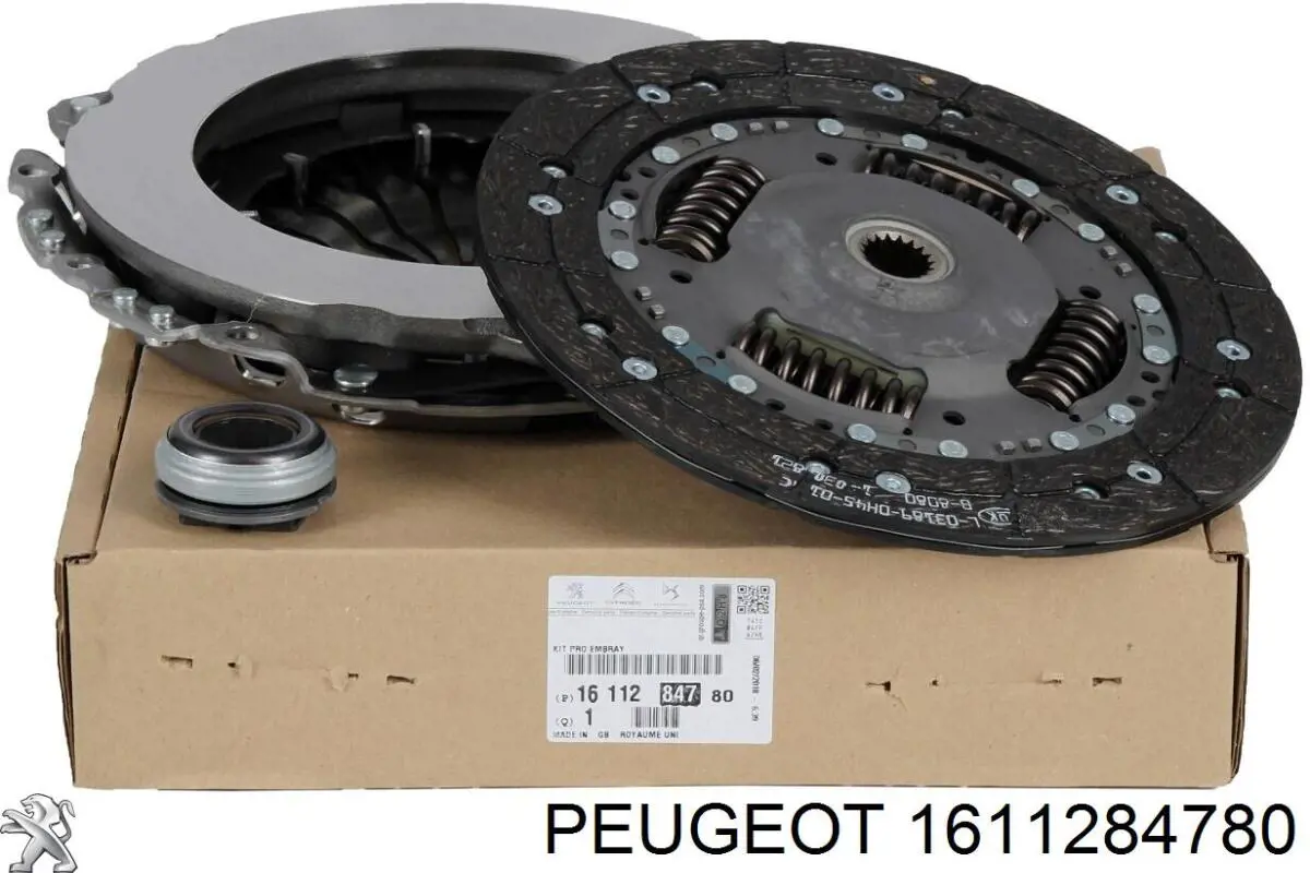 Комплект зчеплення (3 частини) Peugeot/Citroen 1611284780 ціна, від 113.39 USD
