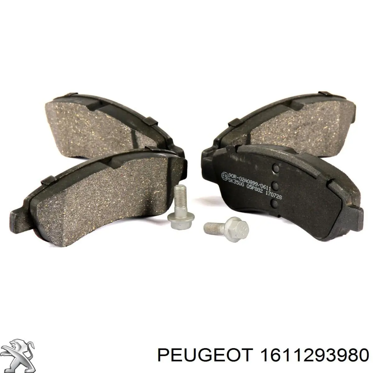 Гальмівні колодки Peugeot/Citroen 1611293980 ціна, від 20.07 USD