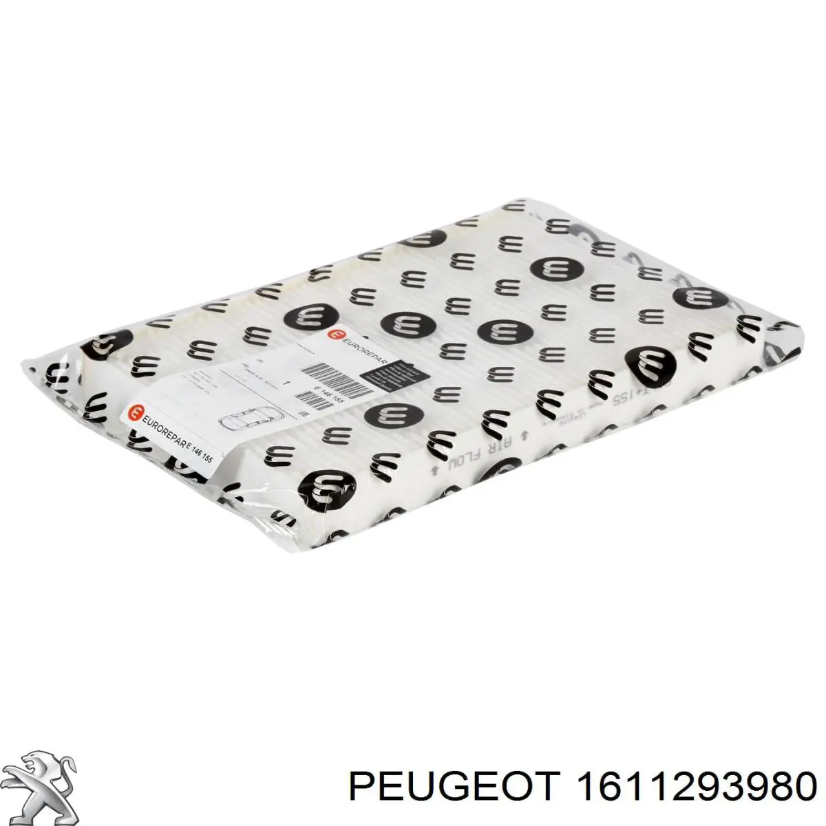 Передні тормозні колодки 1611293980 Peugeot/Citroen