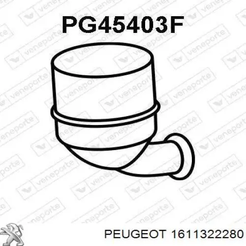 Фільтр системи відпрацьованих газів Bosal 095120 ціна, від 168.02 USD