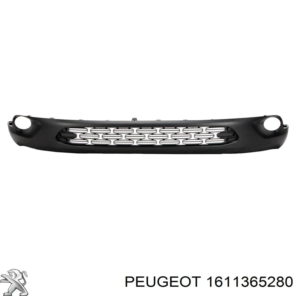 1611365280 Peugeot/Citroen Бампер передній, нижня частина