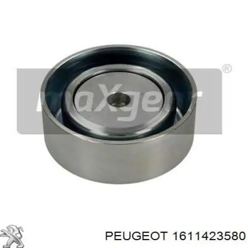 1611423580 Peugeot/Citroen ролик приводного ременя, паразитний