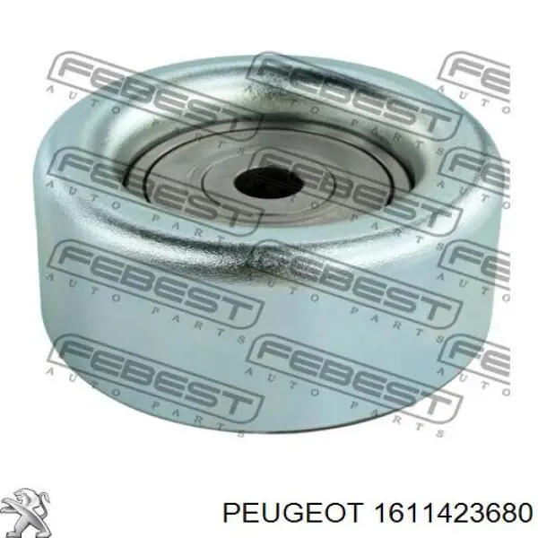 Ролик приводного ременя, паразитний 1611423680 Peugeot/Citroen