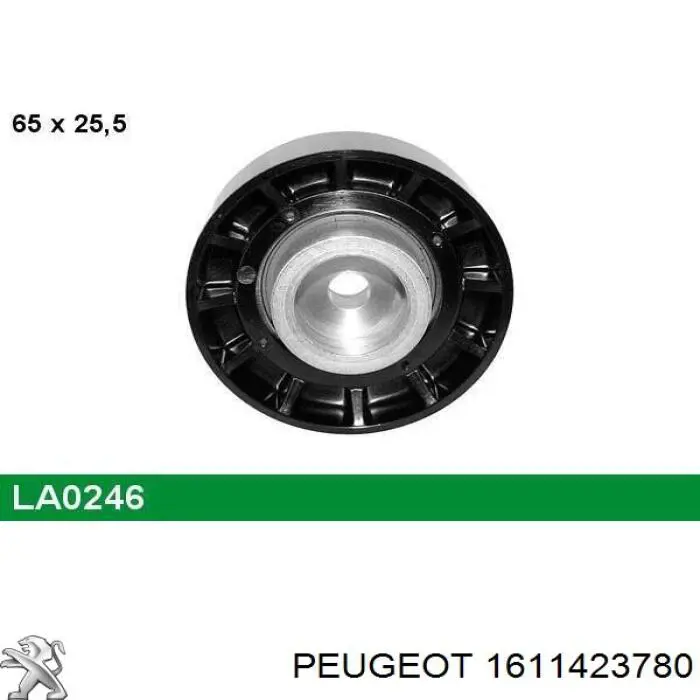 Ролик приводного ременя, паразитний Peugeot/Citroen 1611423780 ціна, від 8.76 USD
