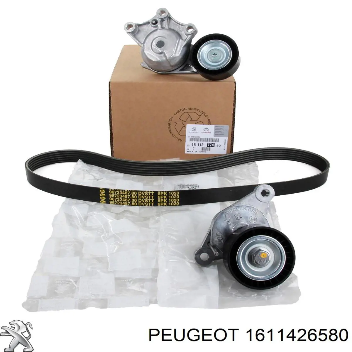 Купити 1611426580 Peugeot/Citroen Натягувач приводного ременя