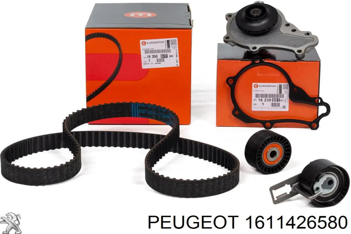 Натягувач приводного ременя Peugeot/Citroen 1611426580