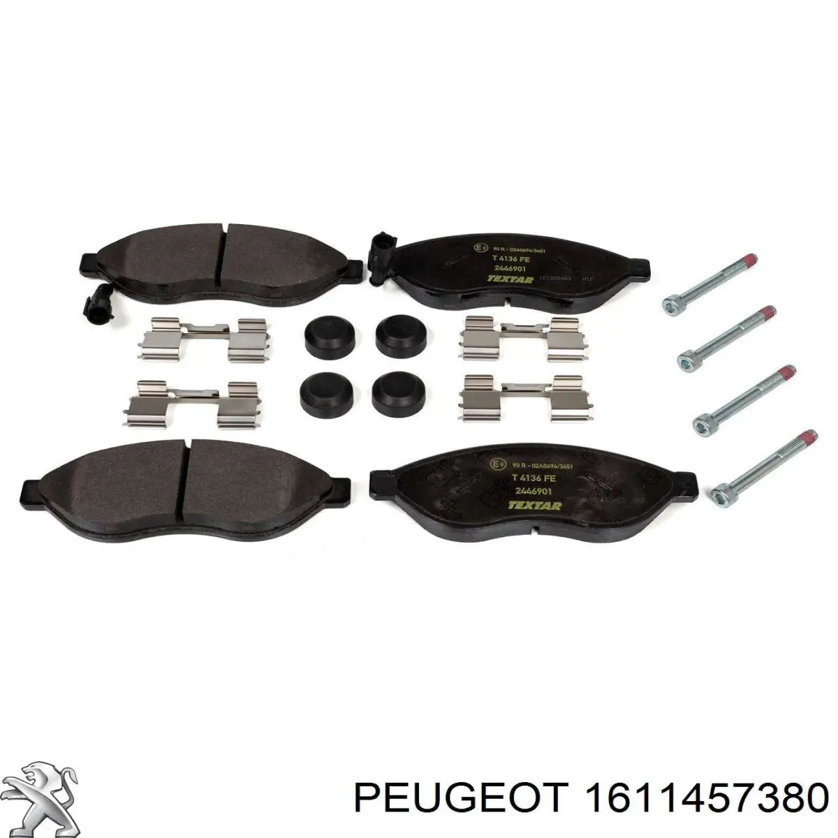 Тормозні колодки Peugeot/Citroen 1611457380