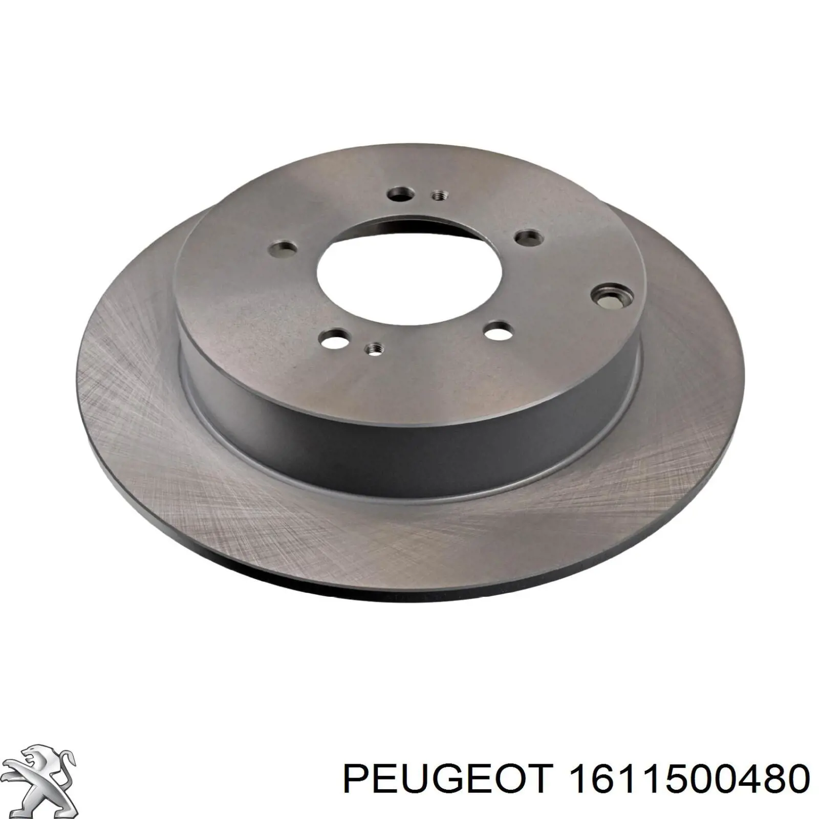 1611500480 Peugeot/Citroen диск гальмівний задній