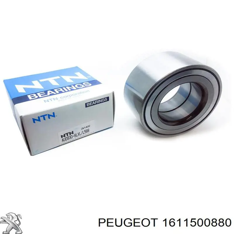 Купити 1611500880 Peugeot/Citroen Підшипник ступиці передньої