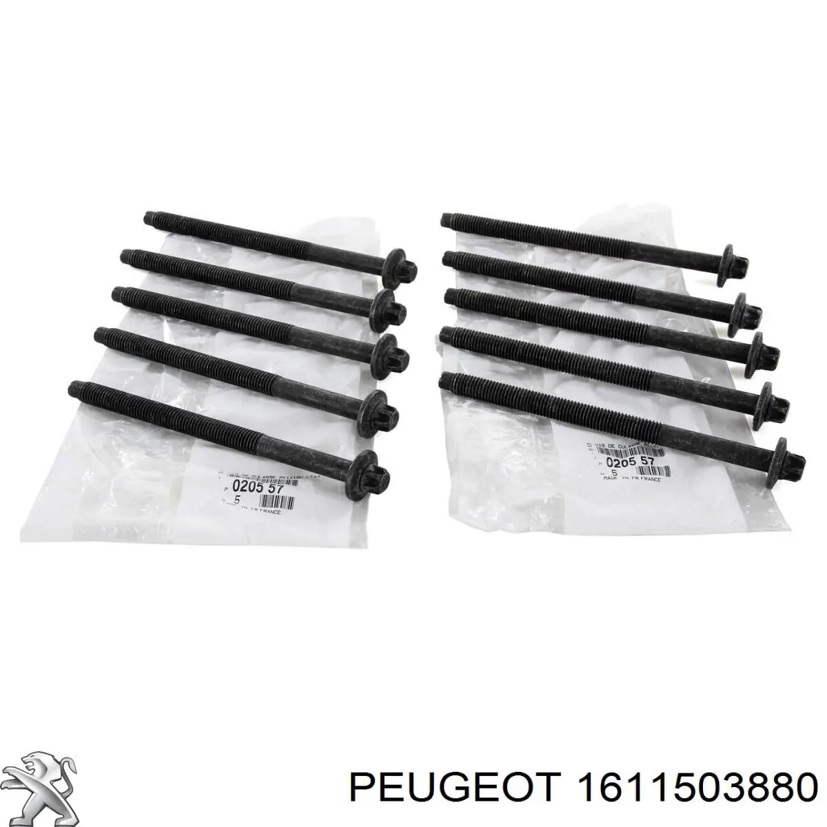 Ремінь приводний, агрегатів, комплект Peugeot/Citroen 1611503880 ціна, від 49.38 USD