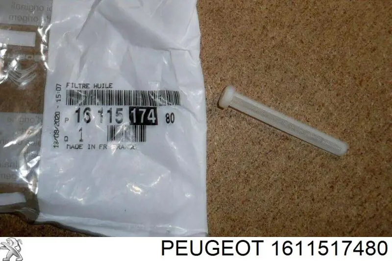 Фільтр подачі олії до турбіни Peugeot/Citroen 1611517480 ціна, від 4.42 USD