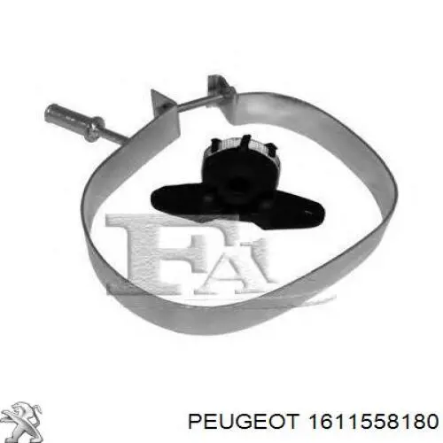 Щітка-двірник лобового скла, водійська Peugeot/Citroen 1611558180 ціна, від 29.25 USD