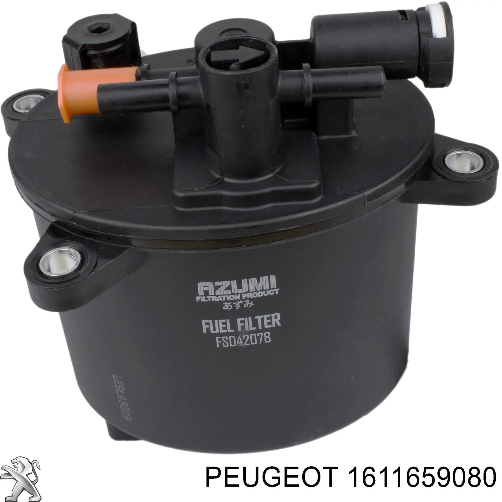Купити 1611659080 Peugeot/Citroen Фільтр-відстійник палива грубої очистки