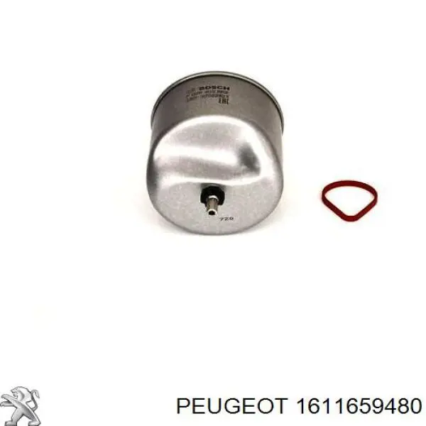 Купити 1611659480 Peugeot/Citroen Фільтр-відстійник палива грубої очистки