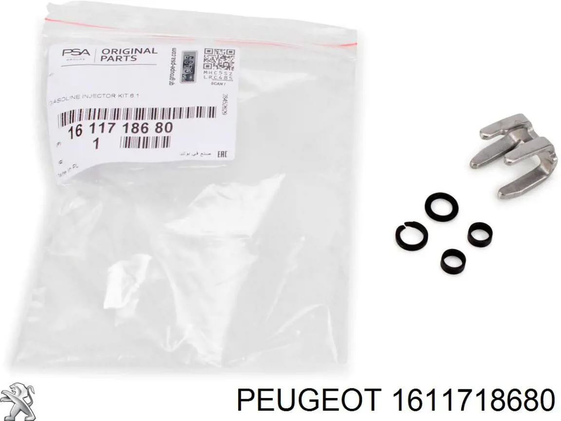 1611718680 Peugeot/Citroen Ремкомплект форсунки