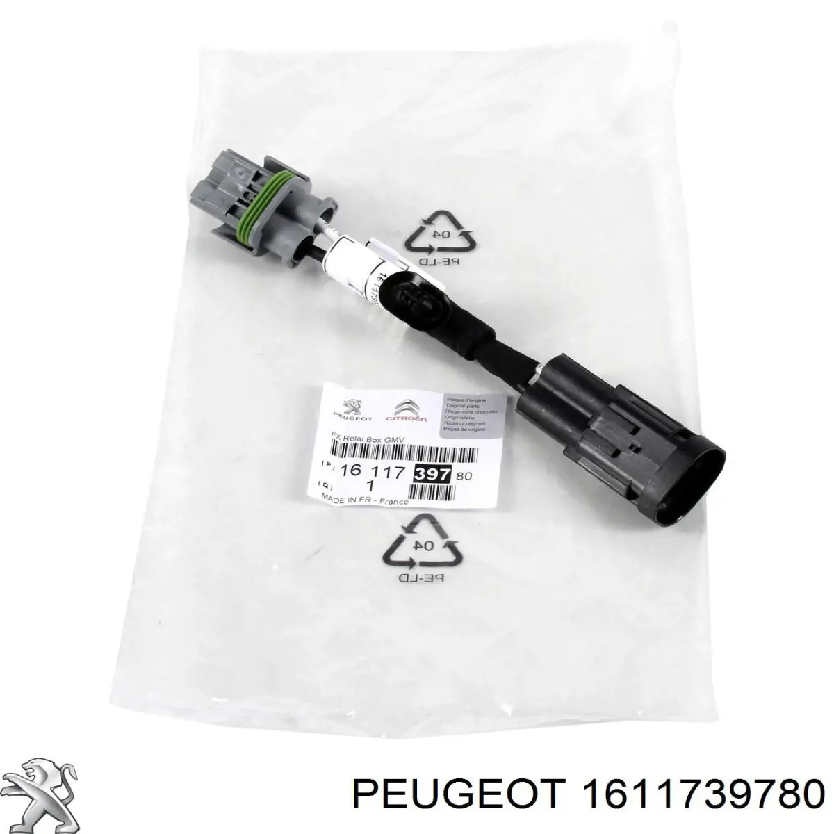 Джгут дротів двигуна вентилятора охолодження Peugeot 206 (T3E) (Пежо 206)