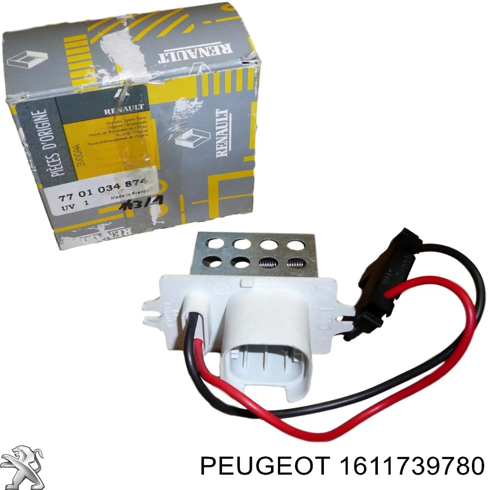 Купити 1611739780 Peugeot/Citroen Джгут дротів двигуна вентилятора охолодження