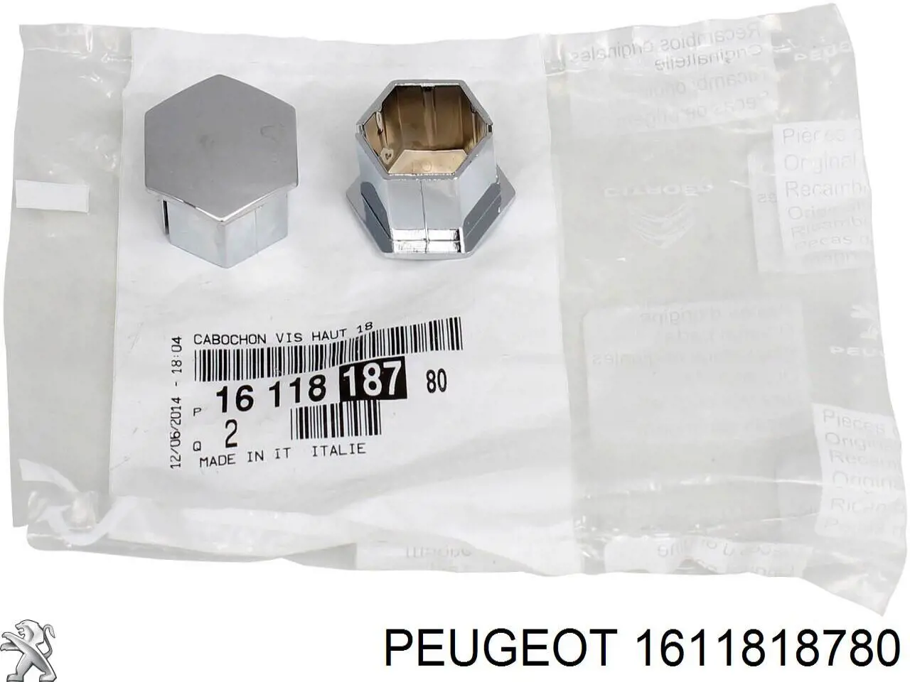 Ковпачок колісного болта Peugeot/Citroen 9644577080 ціна, від 3.41 USD