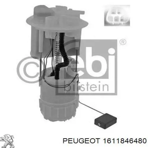 Купити 1611846480 Peugeot/Citroen Насос занурювальний в баці